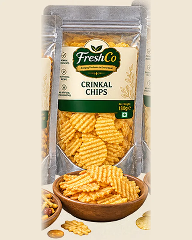 FreshCo Crinkal Chips — Pouch