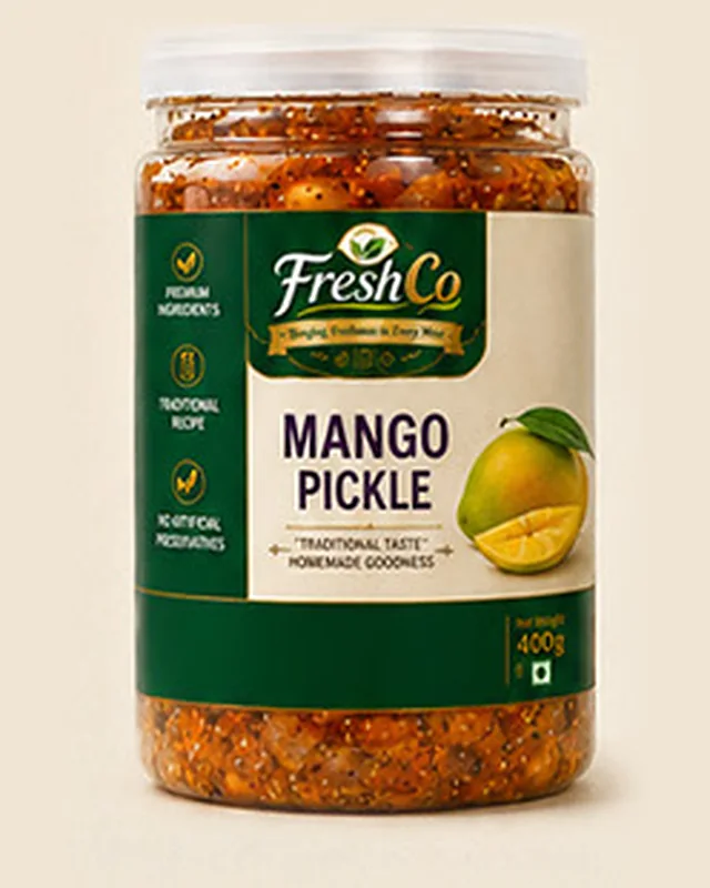 FreshCo Mango Pickle 400g — PET Jar