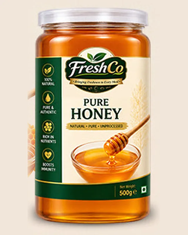 FreshCo Pure Honey 500g — PET Jar