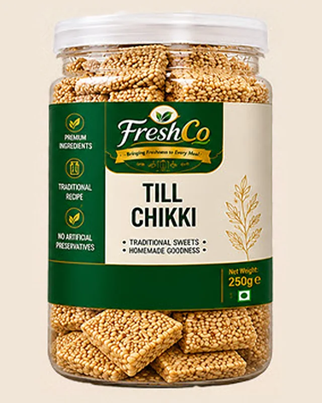 FreshCo Till Chikki 400g — PET Jar